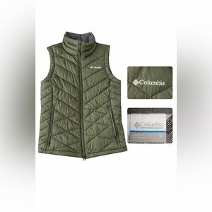Columbia Quilted Puffer Vest Women’s Size Medium Lightweight Insulated